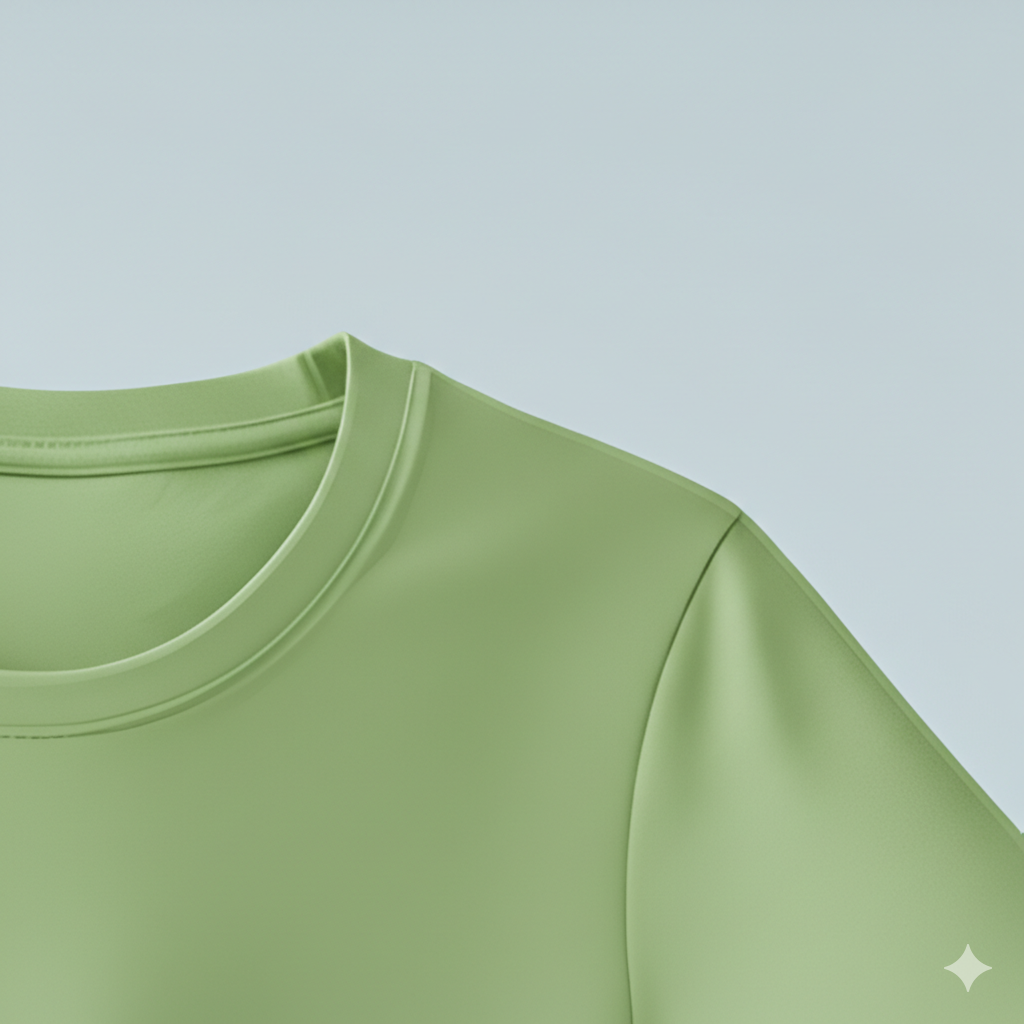 T-shirts vert claire 600gms