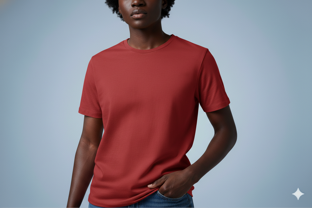 T-shirts rouge 300gms