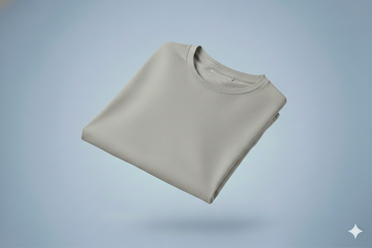 T-shirts gris claire 300gms