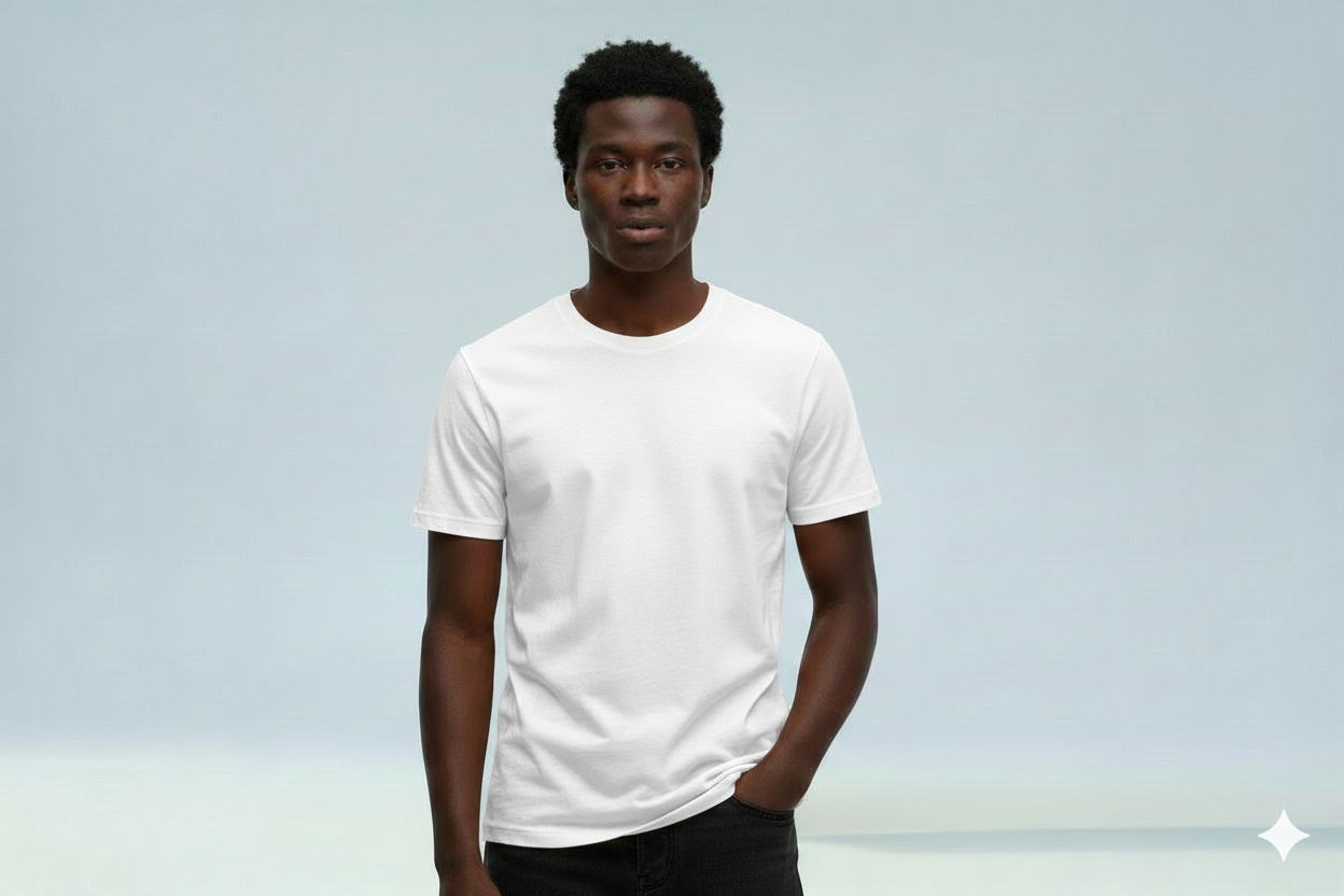 T-shirts blanc OTW 600gms